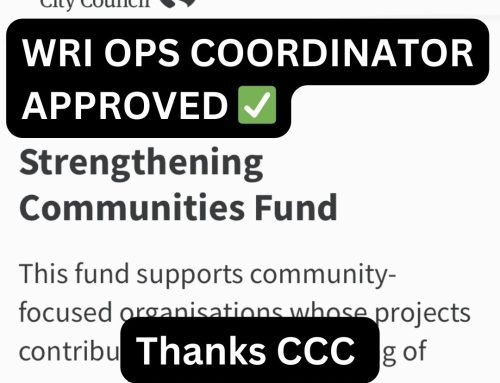 Thanks to Christchurch City Council and the Strengthening Communities Fund